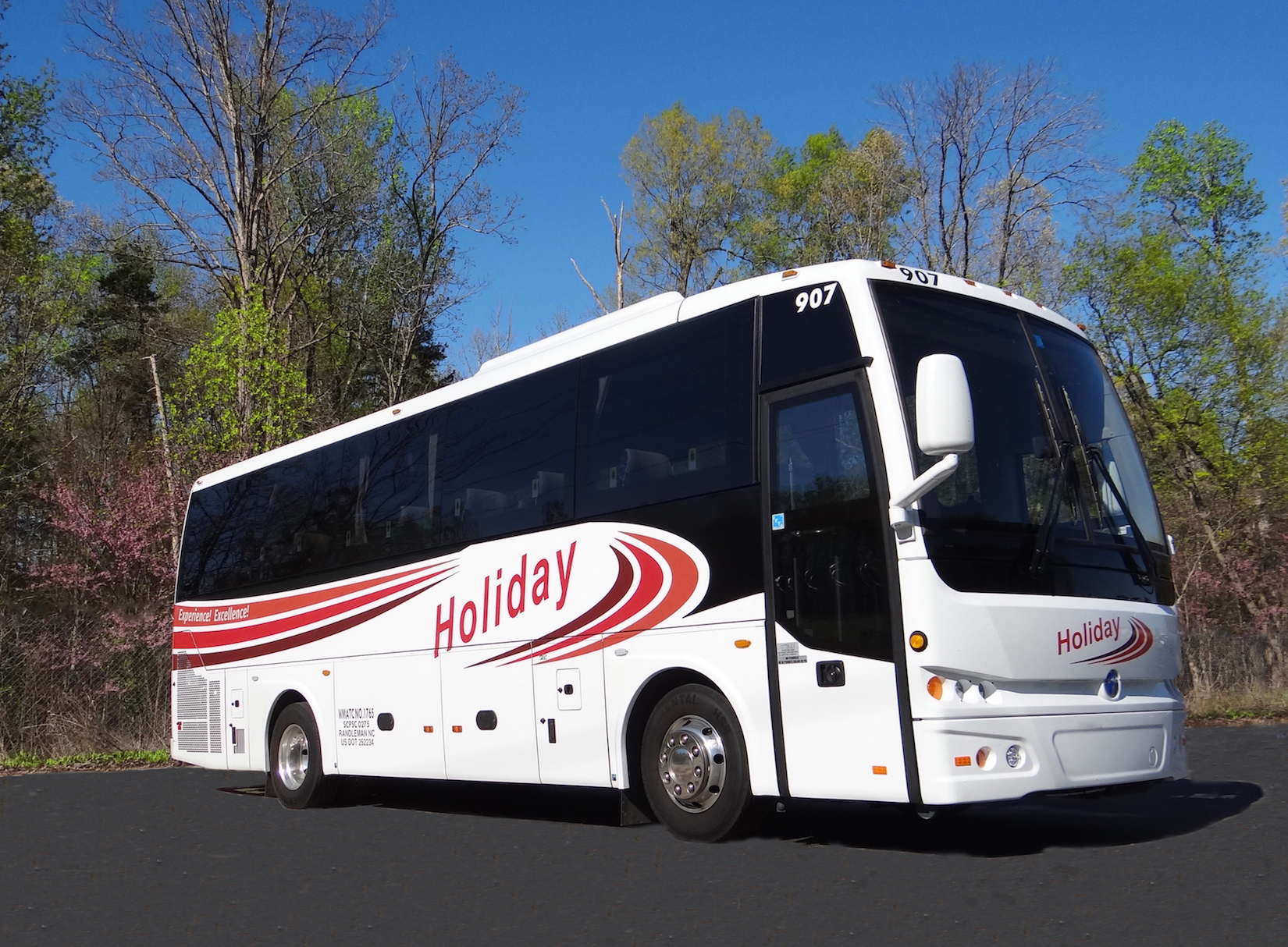 holiday tours bus
